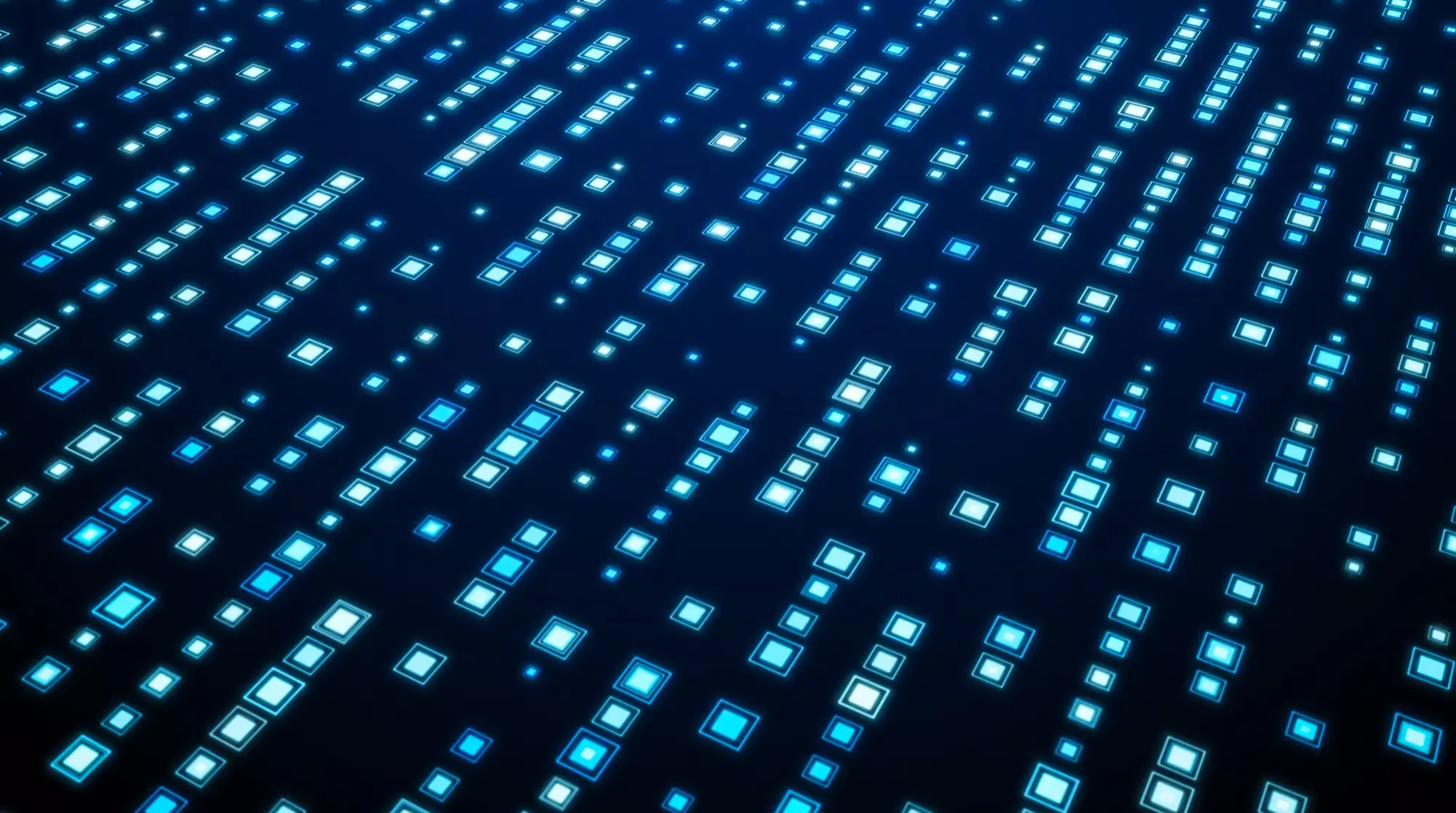 Black and blue dotted abstract technology background